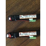 Batería LiPo 7.4V 1450mAh 20c mini tubo